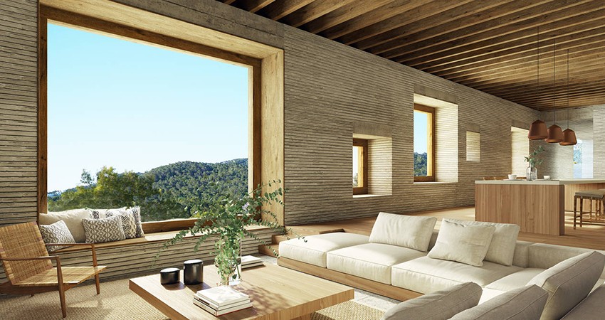 Sabina_The living room_villa_architect Rick Joy for Sabina